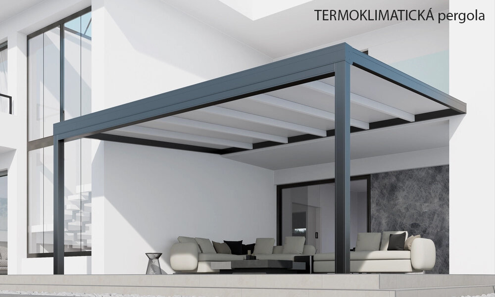 k popisu teroklimatická pergola